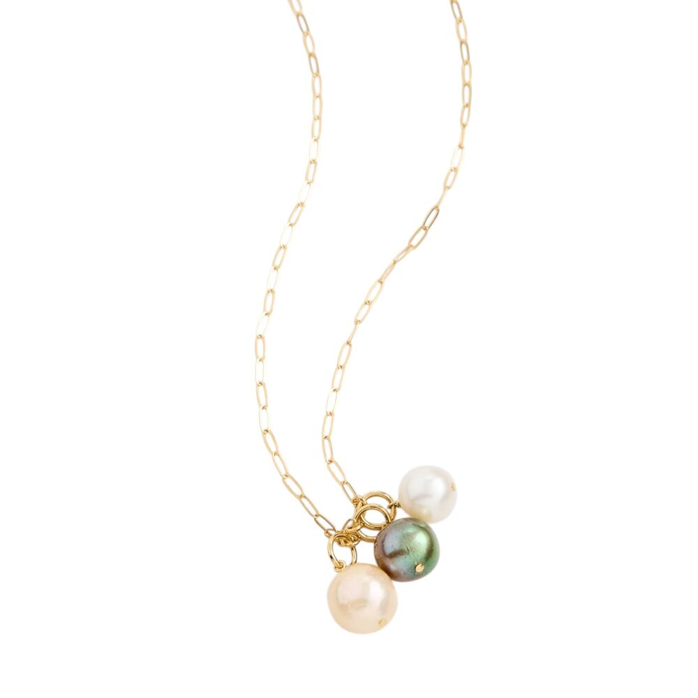 CHAN LUU Ombre Pearl Necklace
